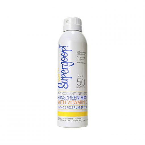 Supergoop SPF 50 Antioxidant-Infused Sunscreen Mist with Vitamin C
